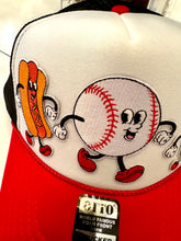 Load image into Gallery viewer, Old School Baseball Character Trucker Hat