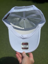 Load image into Gallery viewer, Red &amp; White Football Trucker Cap