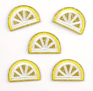 Lemon Iron On Patches