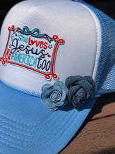 Load image into Gallery viewer, She Loves Jesus and America Too Hat