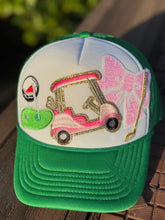 Load image into Gallery viewer, Golf Cart Patch Trucker Hat