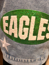 Load image into Gallery viewer, Custom Eagles Denim Jacket