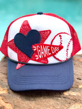 Load image into Gallery viewer, Baseball Game Day Trucker Hat