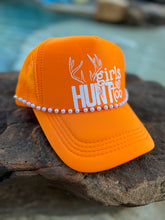 Load image into Gallery viewer, Girls Hunt Too Trucker Hats (Various Colors)