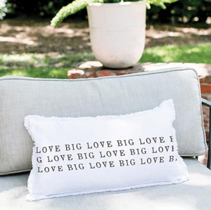 LOVE BIG Duck Feather Pillow