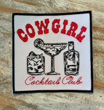 Load image into Gallery viewer, Cowgirl Cocktail Club Iron On Patch