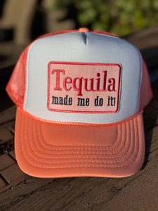 Tequila Themed Trucker Hats