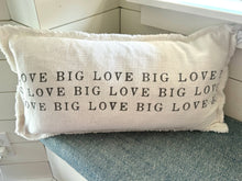 Load image into Gallery viewer, LOVE BIG Duck Feather Pillow