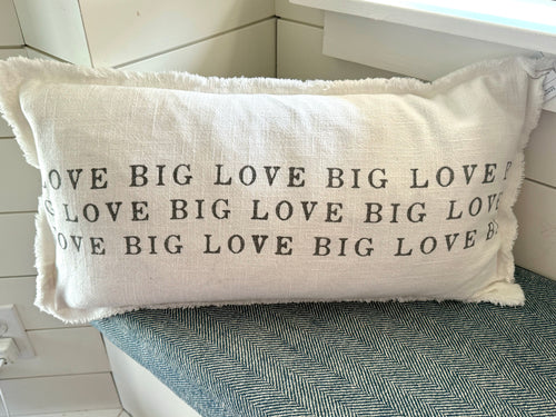 LOVE BIG Duck Feather Pillow