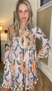 Paisley & Fringe Dress