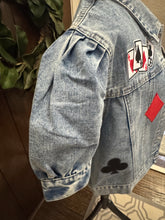 Load image into Gallery viewer, Poker Patch Denim Jacket