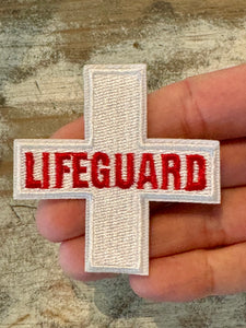 Lifeguard Iron On Patch