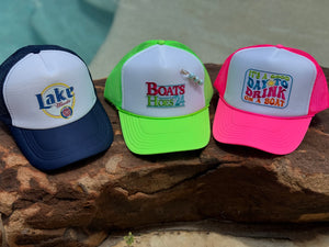Boat & Lake Themed Hats
