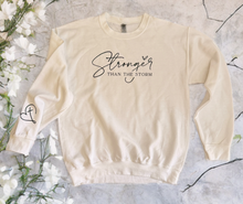 Load image into Gallery viewer, Stronger Than The Storm Sweatshirt
