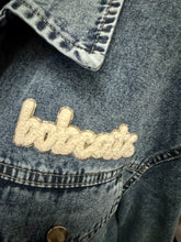 Load image into Gallery viewer, Bobcat Football Denim Shirt