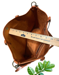 Tan My Hide Shoulder Bag