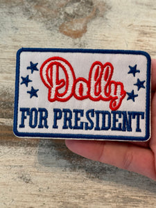 Dolly Iron On Patches