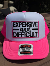 Load image into Gallery viewer, YOUTH Expensive and Difficult Trucker Hat