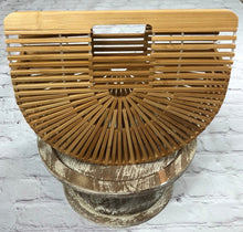 Load image into Gallery viewer, Bamboo Clutch Crossbody Purse