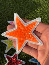 Load image into Gallery viewer, Colorful Sequin Star Iron On Patches