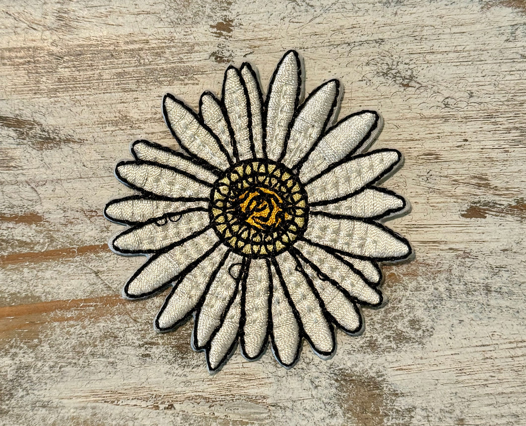 Daisy Iron On Patches