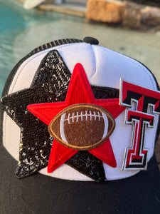 Texas Tech Football Trucker Cap