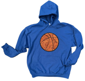 Sequin Basketball Sweatshirt (Various Colors)