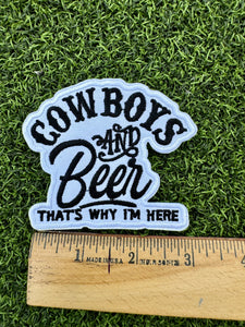 Beer Iron On Patches