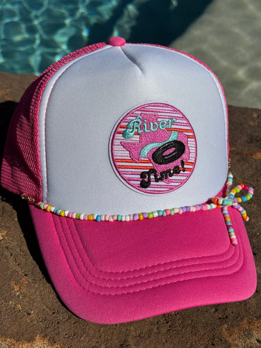 Texas River Time Trucker Hat
