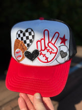 Load image into Gallery viewer, Baseball Patch Trucker Hats (Various Options)
