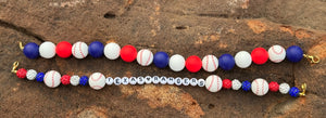 Baseball Bubble Bead CHAINS for Trucker Hats