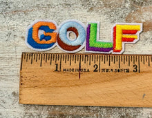 Load image into Gallery viewer, Colorful Golf Iron On Patch