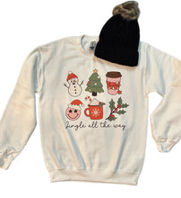 Load image into Gallery viewer, Jingle All The Way Christmas Sweatshirt (Adult &amp; Youth)