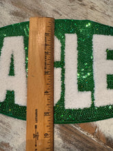 Load image into Gallery viewer, Large Sequin Eagles Iron On Patch