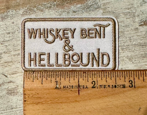 Whiskey Iron On Patches