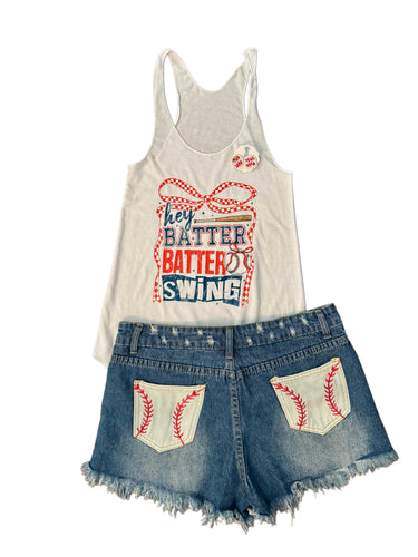 Hey Batter Batter Swing Tank Top