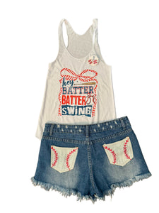 Hey Batter Batter Swing Tank Top