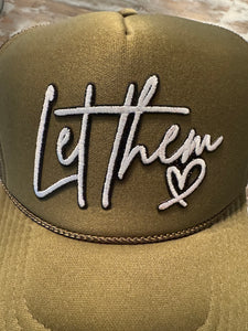 Let Them Trucker Hat