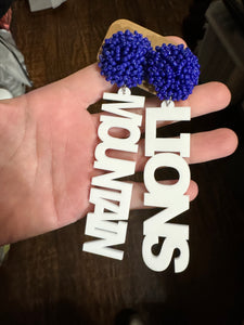 CUSTOM Pom Pom Earrings