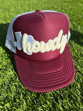 Load image into Gallery viewer, Howdy Aggies Trucker Hat