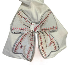 Load image into Gallery viewer, Baseball Bow Hem Tank Top
