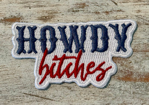 Howdy Darlin’ Iron On Patches