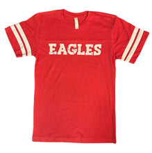 Load image into Gallery viewer, Eagles Striped Football Jersey Tee