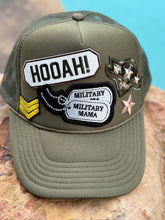 Load image into Gallery viewer, Military Mama Trucker Hat