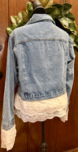 Load image into Gallery viewer, Laced Denim Jacket