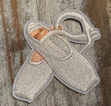 Load image into Gallery viewer, Ballerina &amp; Pointe Toe Shoe Iron On Patches