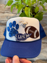 Load image into Gallery viewer, Game Day Football Paw Patch Trucker Hat