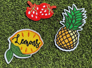 Strawberry Iron On Patches (Various Options)