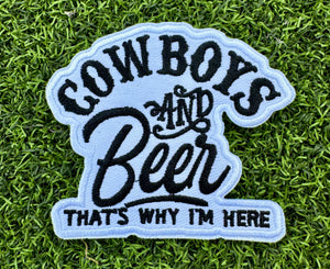 Beer Iron On Patches