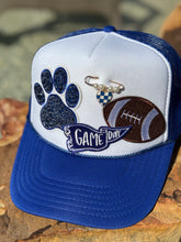 Load image into Gallery viewer, Game Day Football Paw Patch Trucker Hat